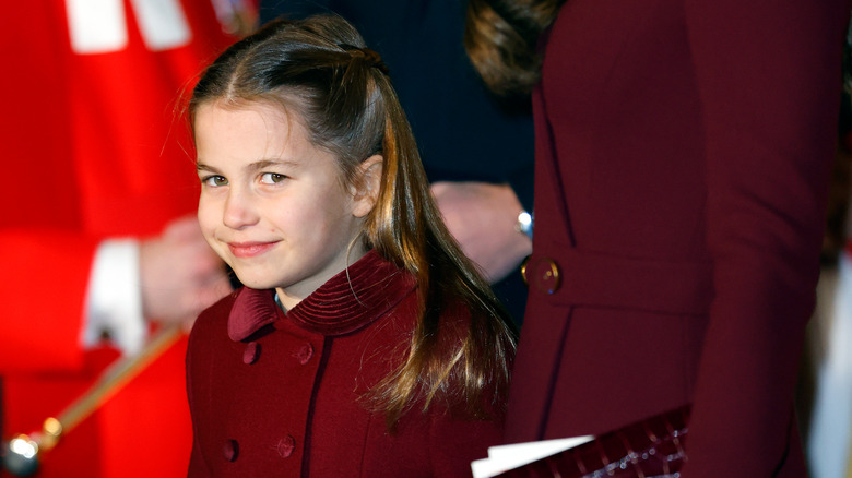 Princess Charlotte at coronation