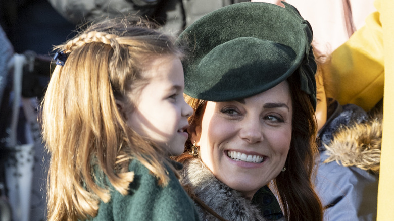 Princess Charlotte and Kate Middelton