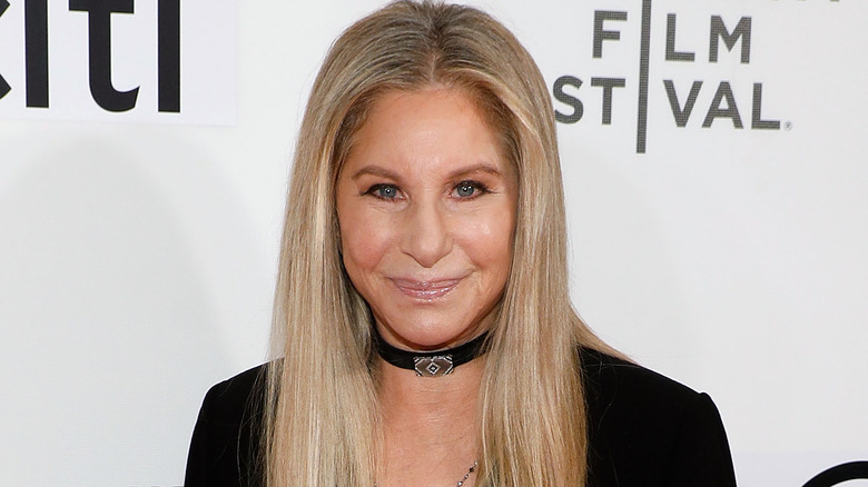 Barbra Streisand smiling