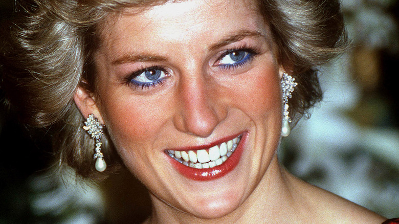 Princess Diana smiling