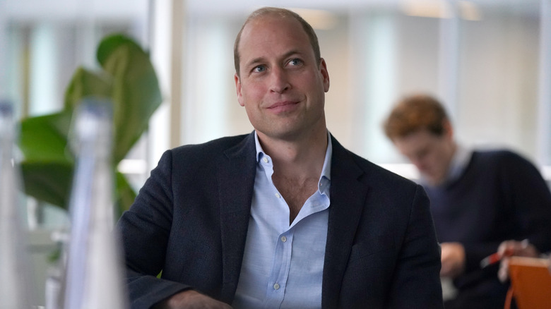 Prince William smiling