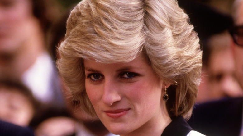 Princess Diana at an event