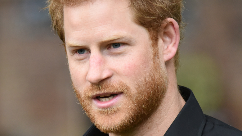 Prince Harry smiling