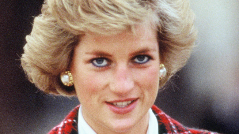 Princess Diana posing