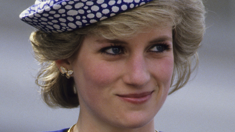 Princess Diana smiling