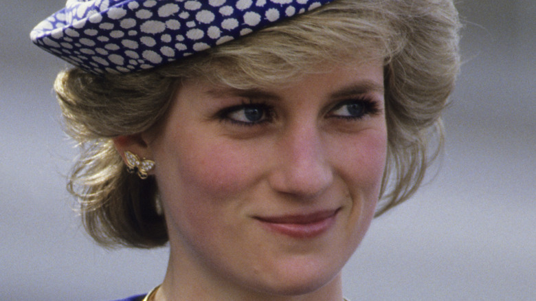 Princess Diana smiling