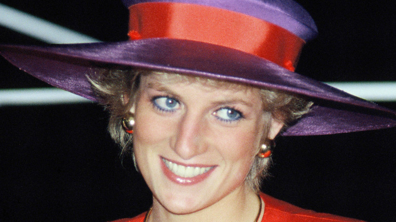 Princess Diana smiling