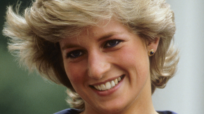 Princess Diana smiling