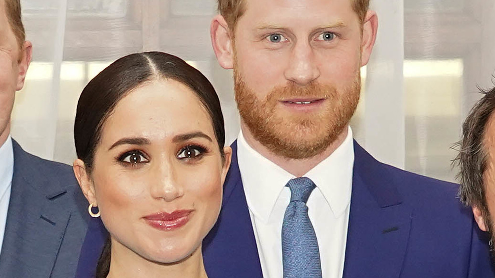 Prince Harry and Meghan Markle at UK event