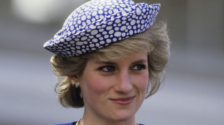 Princess Diana smiling