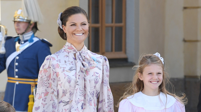Princess Victoria and Princess Estelle