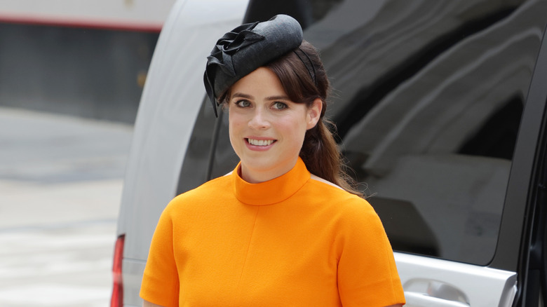 Princess Eugenie smiling