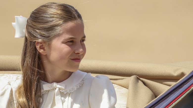 Princess Charlotte smiling
