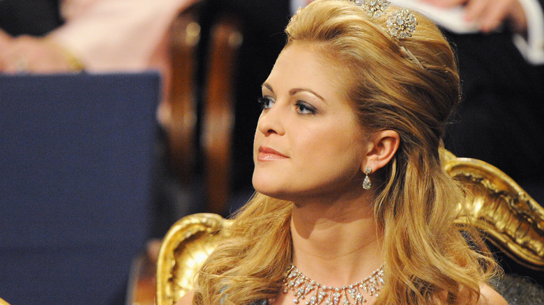 Princess Madeleine at the 2009 Nobel Foundation Prize Awards