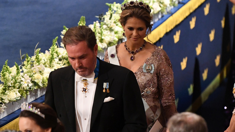 Princess Madeleine and Christopher O'Neill at the 2017 Nobel Prize Awards Ceremony