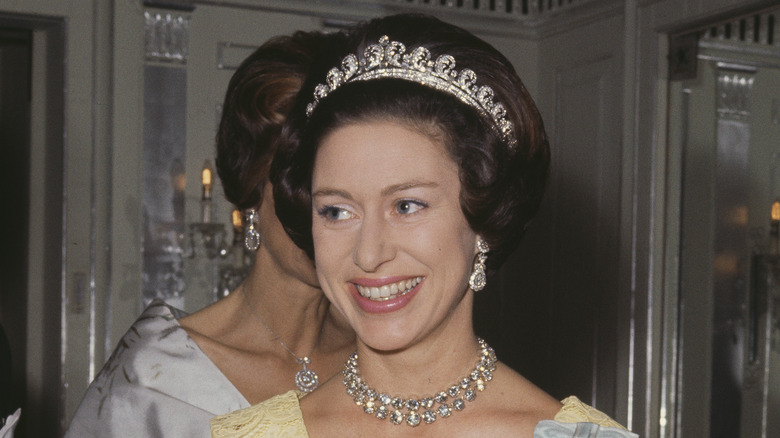 Princess Margaret smiling