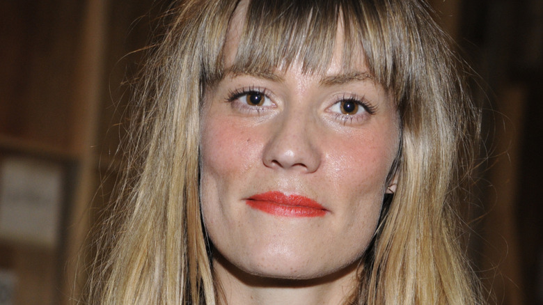 Gretchen Jones smirking