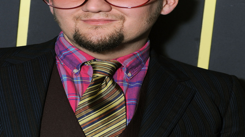 Jay McCarroll wearing sunglasses