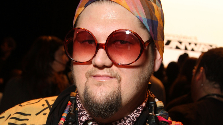 Jay McCarroll close-up with sunglasses