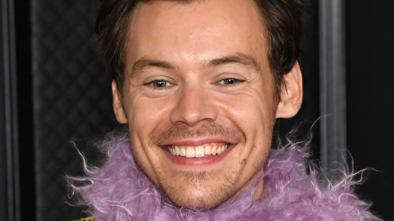 Harry Styles smiling