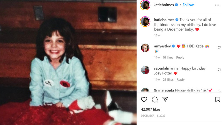Katie Holmes baby picture
