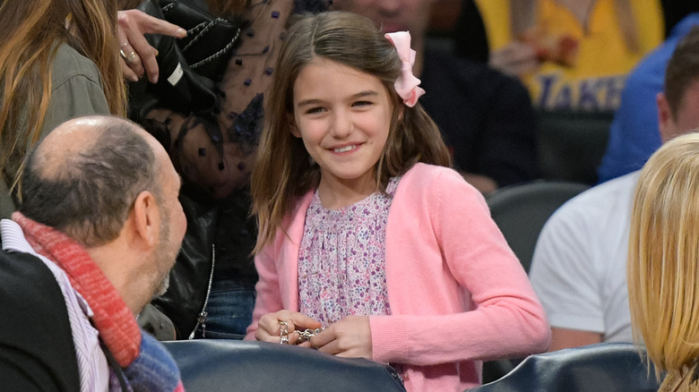 Suri Cruise smiling