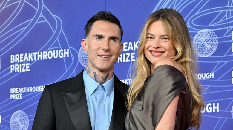 Adam Levine and Behati Prinsloo in April 2026