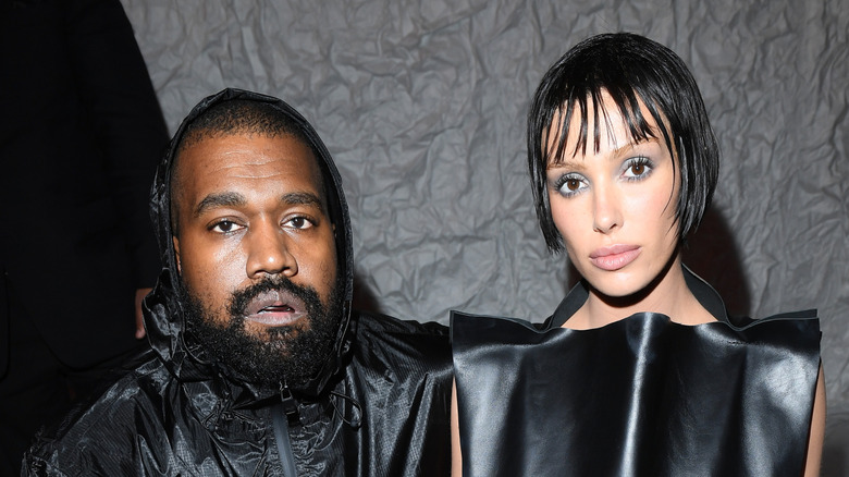 Kanye West and Bianca Censori in February 2024
