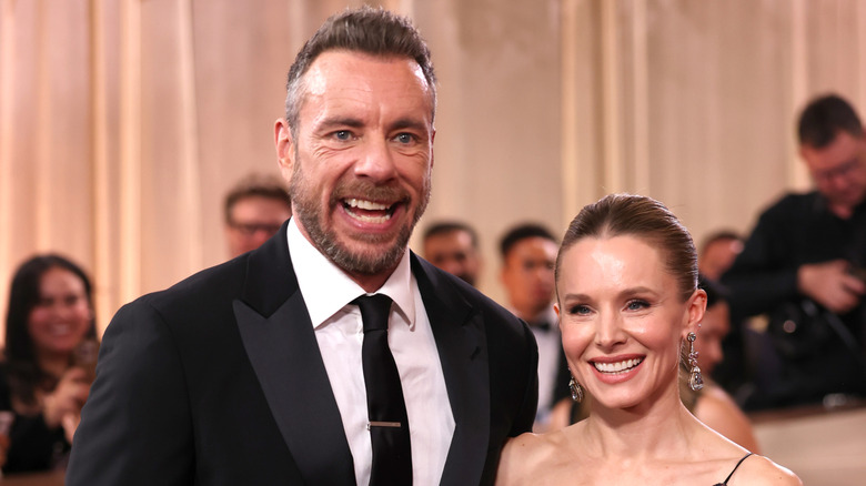 Dax Shapard and Kristen Bell in January 2026