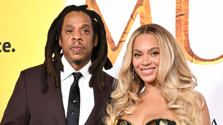 Jay-Z and Beyonce in December 2024