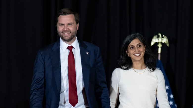 JD Vance and Usha Vance in November 2024
