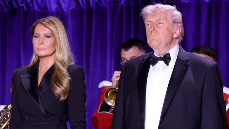 Donald Trump and Melania Trump in April 2026
