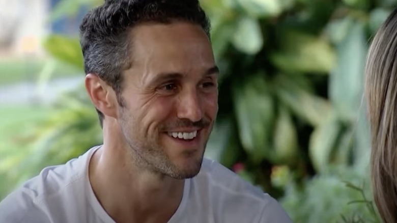 Zac Clark smiling on The Bachelorette