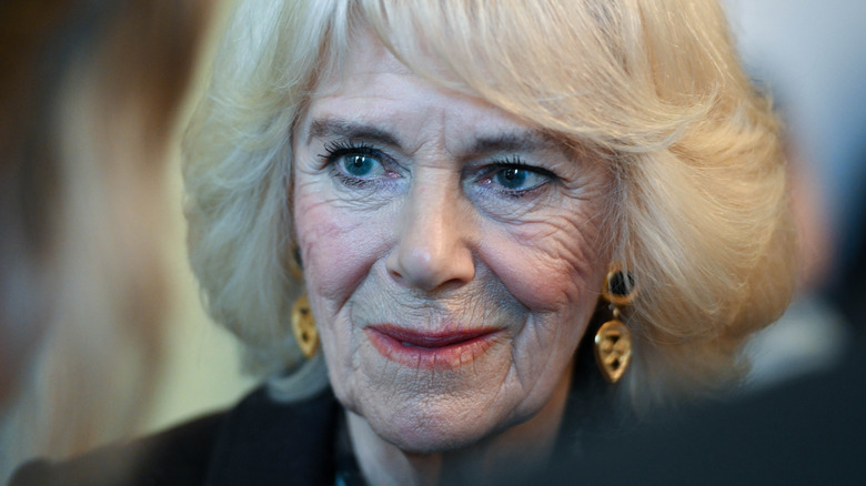 queen camilla close up