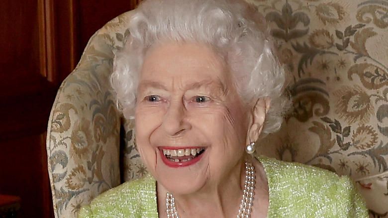 Queen Elizabeth in Scotland home