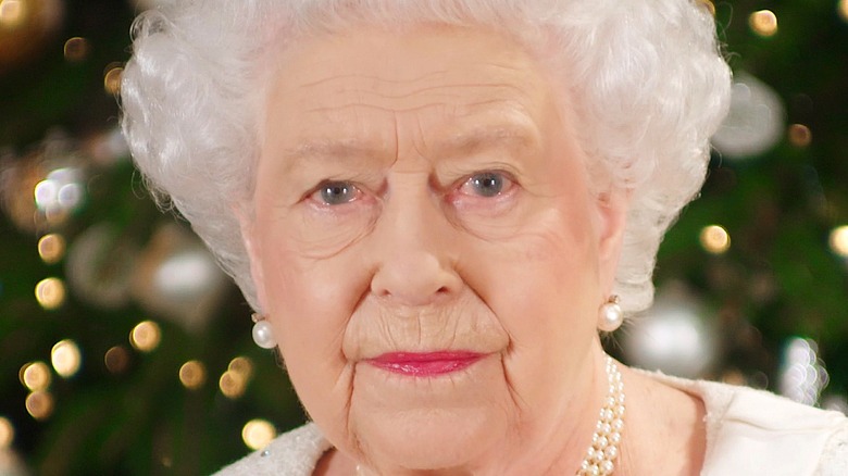 Queen Elizabeth recording Christmas Day broadcast