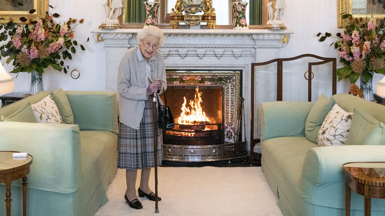 Queen Elizabeth at Balmoral