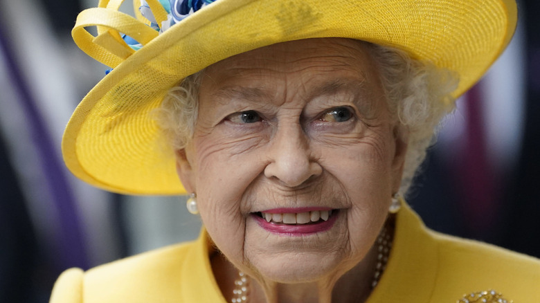 Queen Elizabeth attending an event