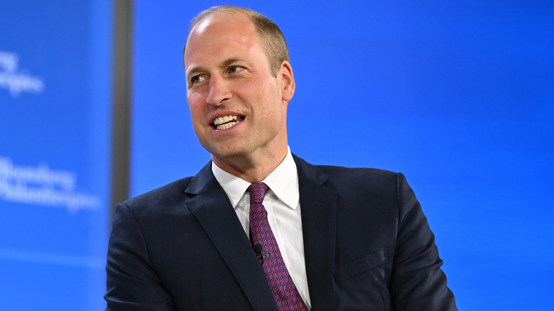 Prince William talking at the Earthshot Prize Innovation Summit