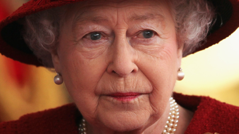 Queen Elizabeth II at a royal event 