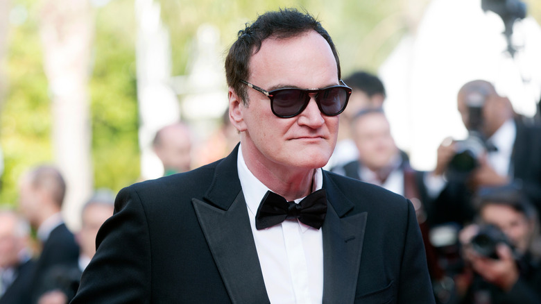 Quentin Tarantino photographed at the 72nd Cannes Film Festival
