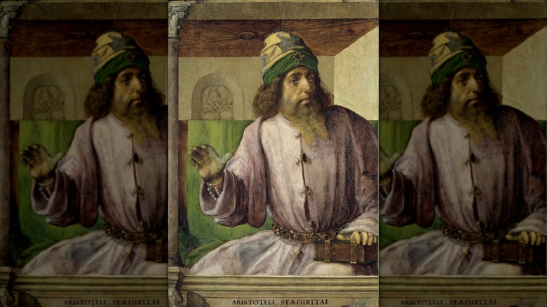 Portrait of Aristotle