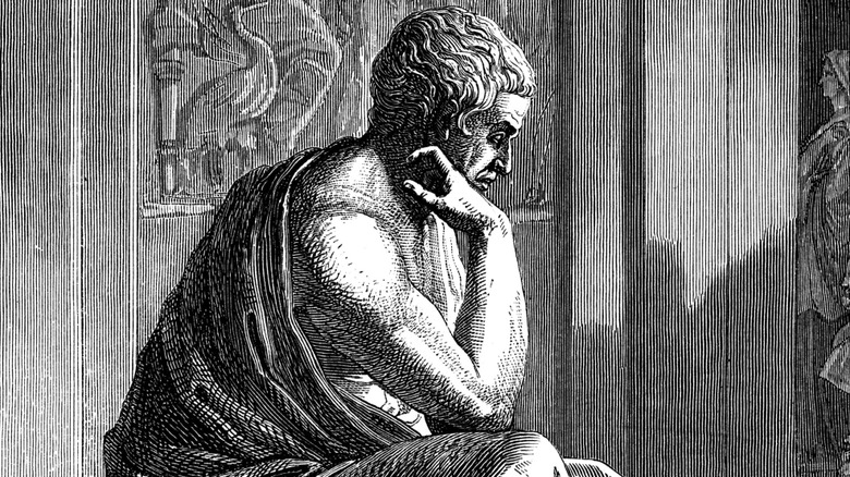 Portrait of Aristotle
