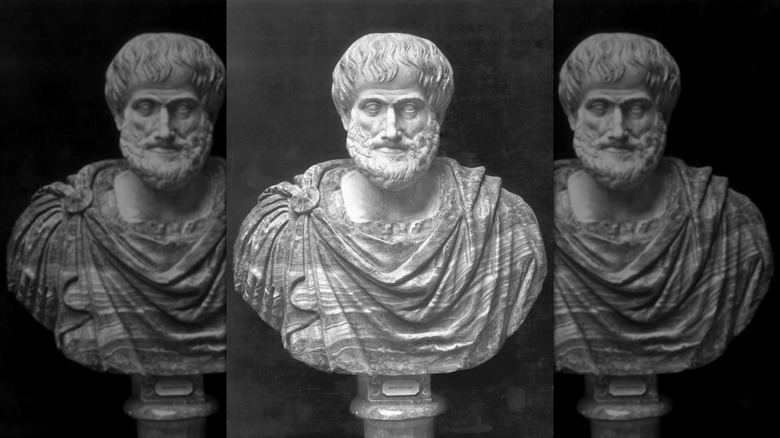 Aristotle statue