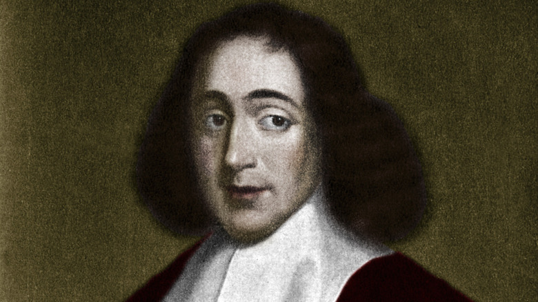 A portrait of Baruch Spinoza