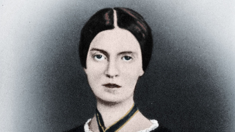 Illustration of Emily Dickinson