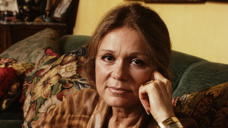 Gloria Steinem smiling