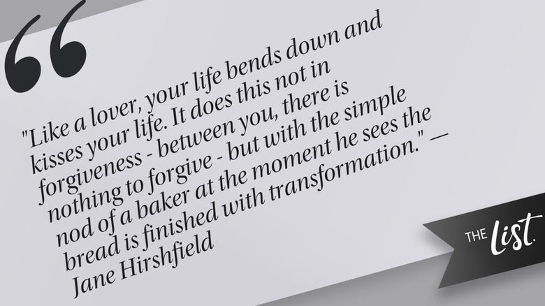 Jane Hirshfield Quote of the Day graphic