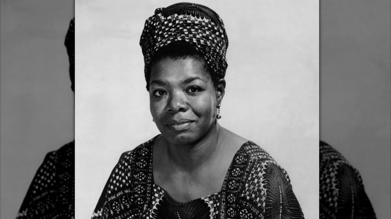 Maya Angelou smiling