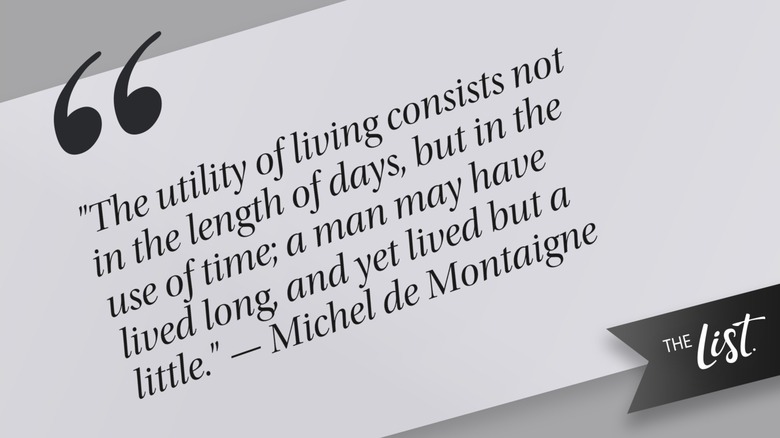 Michel de Montaigne Quote